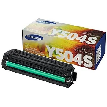 Samsung CLP-415 (CLT-Y504S) sárga eredeti toner [SU502A]