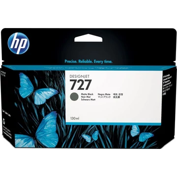 HP B3P22A No.727 matt fekete eredeti tintapatron