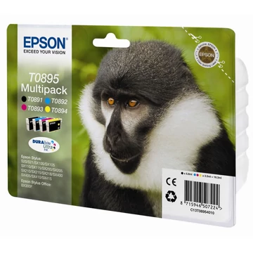Epson T0895 eredeti tintapatron multipack