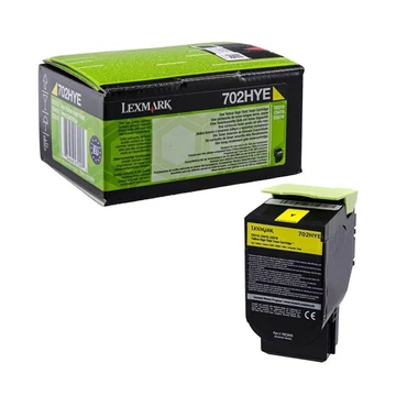 Lexmark [702HY] 70C2HY0 sárga eredeti toner