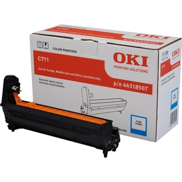 Oki [C-711] kék eredeti dobegység (44318507)