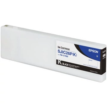 Epson C7500 fekete eredeti tintapatron (S020618)