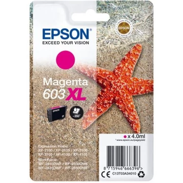 Epson T03U3 (603) magenta eredeti tintapatron