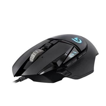 Egér Logitech G502 Hero Lightsync fekete
