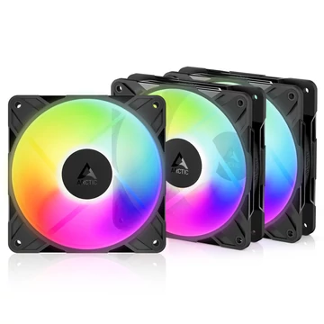 Arctic P12 Pro Reverse A-RGB - 3 Pack