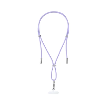 Intenso Cell Phone Charging Lanyard Cable 1,65m Purple