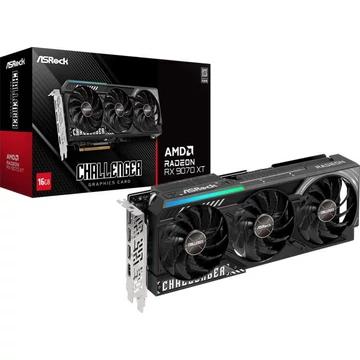 ASRock Radeon RX9070 XT Challenger 16GB