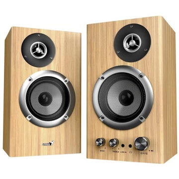Genius SP-HF1812BT Bluetooth SpeakerPine Wood
