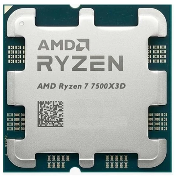 AMD Processzor - Ryzen 5 7500X3D (4000Mhz 96MBL3 Cache 5nm 65W AM5) BOX No Cooler
