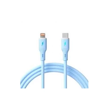 Akyga AK-USB-72 USB-C to Lightning 30W Cable 1m Blue