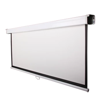 Funscreen Matt White Rollo 144x180 cm Format 4:3 fehér acél tokkal