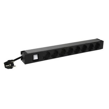 Legrand Hálózati Elosztó Kapcsolóval 8DIN 3m Black