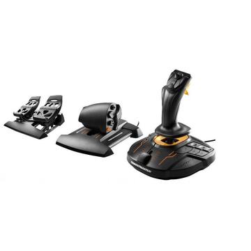 Thrustmaster T-16000M FCS Flight Pack USB Botkormány, Gázkar és Pedál Black Thrustmaster T-16000M FCS Flight Pack USB Botkormány, Gázkar és Pedál Black