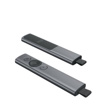 Logitech Spotlight Presentation Remote Wireless Presenter Digital Laser Silver Logitech Spotlight Presentation Remote Wireless Presenter Digital Laser Silver