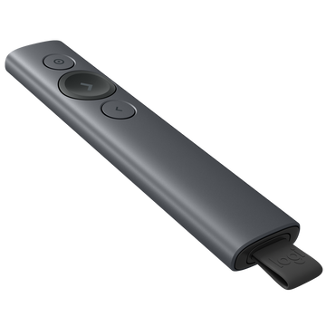Logitech Spotlight Plus Presentation Remote Wireless Presenter Digital Laser Grey Logitech Spotlight Plus Presentation Remote Wireless Presenter Digital Laser Grey