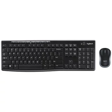 Logitech MK270 Wireless Billentyűzet + Egér Black UK