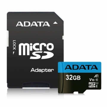 A-Data 32GB microSDHC Premier UHS-I Class10 V10 A1 + adapterrel