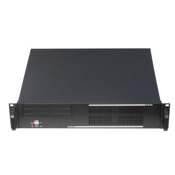 Gembird 19" Rack-mount chassis (2U) Black