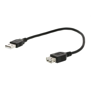Kolink USB 2.0 hosszabbító kábel 0,3m Black