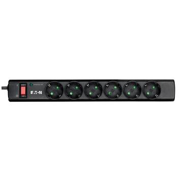 EATON PS6D túlfeszültségvédő kapcsolóval 6DIN 1m fekete