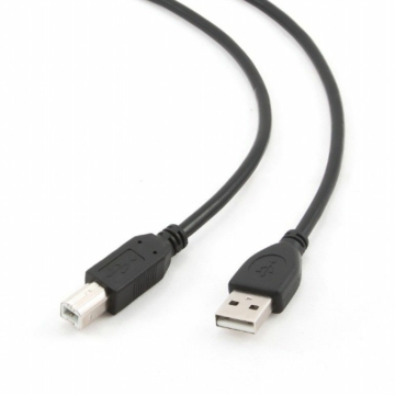 Gembird CCP-USB2-AMBM-10 USB2.0 A-plug B-plug 3m cable Black