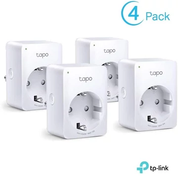 TP-Link Tapo P100 Mini Smart Wi-Fi Socket (4-pack)