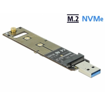 DeLock Converter for M.2 NVMe PCIe SSD with USB 3.1 Gen 2
