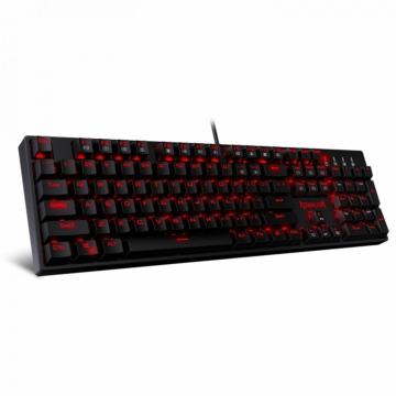 Redragon Surara Pro Red LED Backlight Mechanical Gaming Keyboard with Ultra-Fast V-Optical Brown Swi