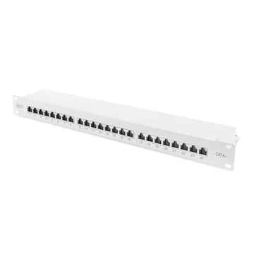 Digitus 24-port patch panel 1U szürke