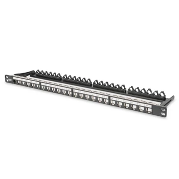 Digitus 48-port patch panel 1U fekete