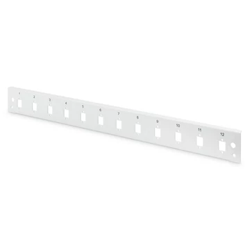 Digitus 12-port patch panel 1U szürke