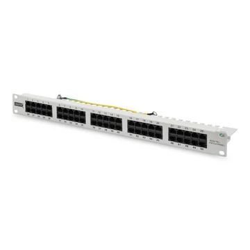 Digitus 50-port patch panel 1U szürke