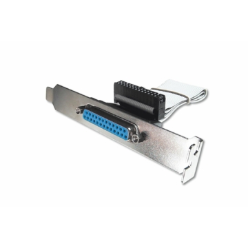 Assmann Printer Slot Bracket cable, D-Sub25 - IDC 26pin
