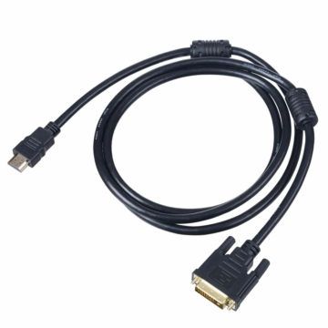 Akyga AK-AV-11 HDMI / DVI-D (Dual Link) (24+1) kábel 1,8m fekete