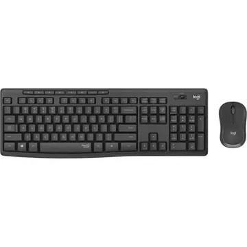 Logitech MK295 Silent wireless keyboard +mouse Grafit Grey HU
