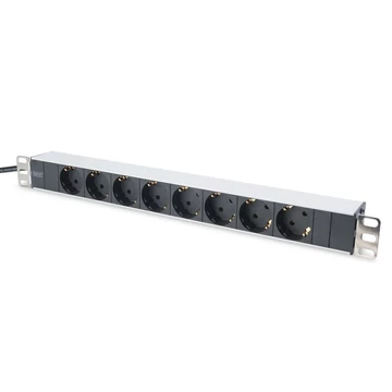 Digitus DN-95401 túlfeszültségvédő 8DIN 2m fekete