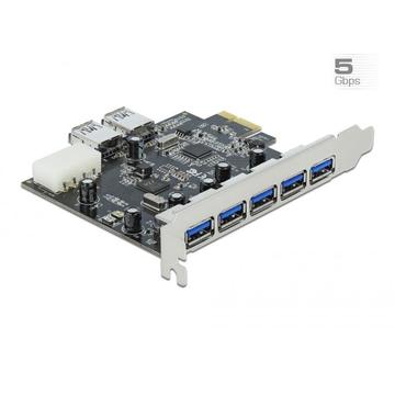 DeLock PCI Express Card > 5x external + 2x internal USB 3.0