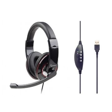 Gembird MHS-U-001 Headset Glossy Black