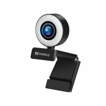 Sandberg Streamer USB Webkamera Black