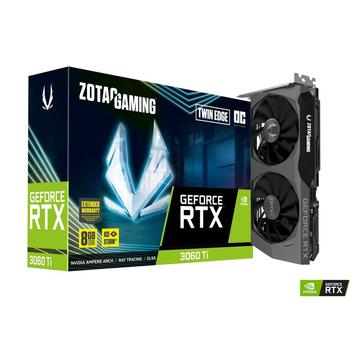 Zotac GeForce RTX 3060 Ti 8GB DDR6 Twin Edge OC (LHR)