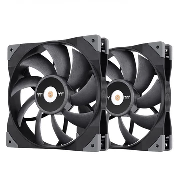 Thermaltake ToughFan 14 High Static Pressure Radiator Fan (2 Fan Pack) Black Thermaltake ToughFan 14 High Static Pressure Radiator Fan (2 Fan Pack) Black