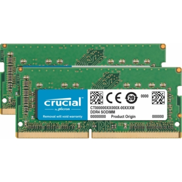 Crucial 16GB DDR4 2666MHz Kit(2x8GB) SODIMM