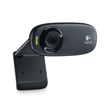 Logitech C310 Webkamera Black