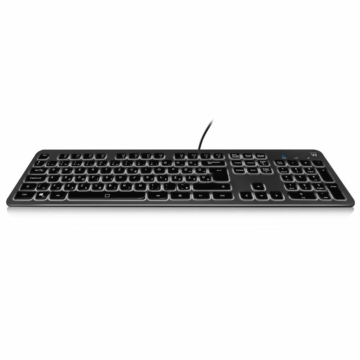 Ewent EW3267 Wired Keyboard with backlight Black HU