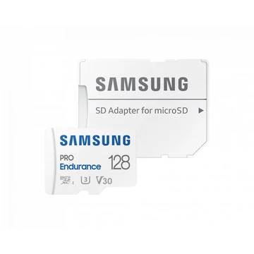 Samsung 128GB microSDXC Class10 U3 V30 PRO Endurance + adapterrel