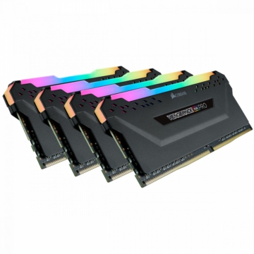 Corsair 64GB DDR4 3600MHz Kit(4x16GB) Vengeance RGB Pro Black
