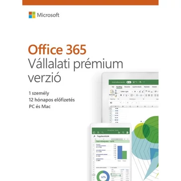 Microsoft Office 365 Business 1 Felhasználó 5 Eszköz 1 Év HUN Online Licence