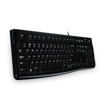 Logitech K120 USB billentyűzet OEM Black HU