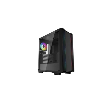 DeepCool CC560 RGB Tempered Glass Black