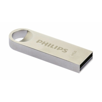 Philips 64GB USB 2.0 Vintage Moon Silver